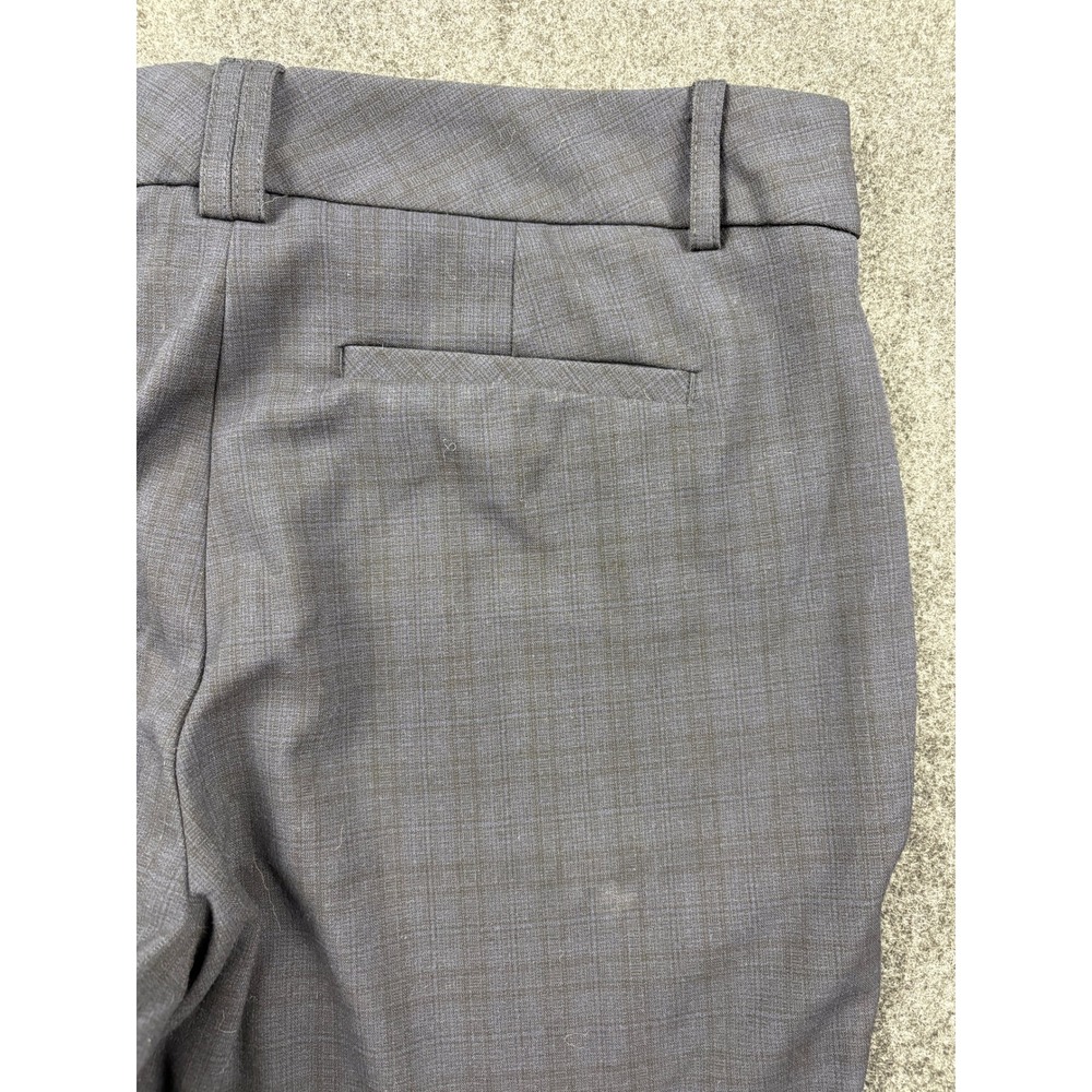 Van Heusen Womens Plaid Dress Pants Blue Grey Stretch Trousers 10 Short 33x28 - Picture 9 of 9